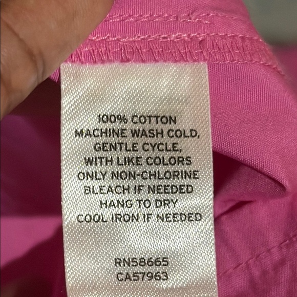 Nordstrom Peach and Pink Puff Sleeve Dress - Picture 6 of 13